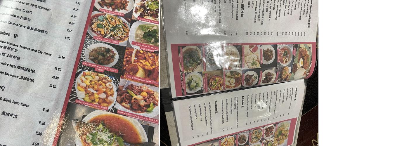 Happy Lok Diner Menu