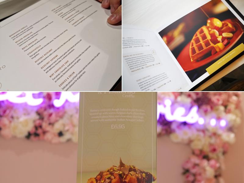 Heavenly Desserts Cardiff Menu