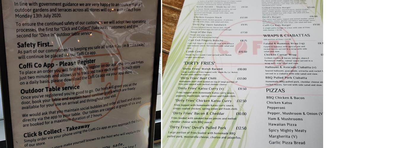 Coffi Co - Bayscape Menu