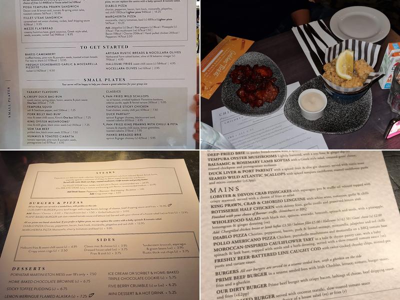 Cornerhouse Cardiff Menu