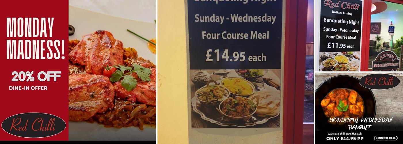 Red Chilli Restaurant & Takeaway Menu