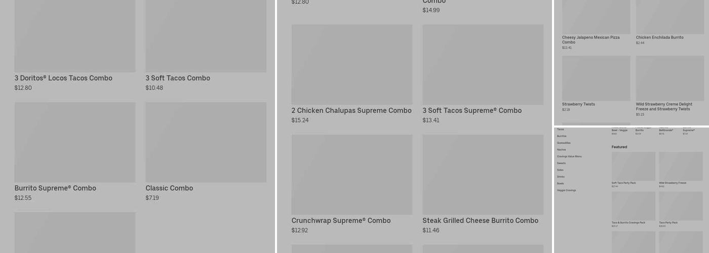 Taco Bell Menu