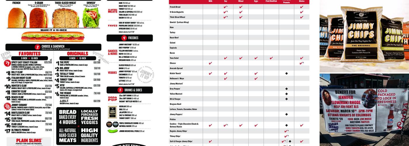 Jimmy John's Menu