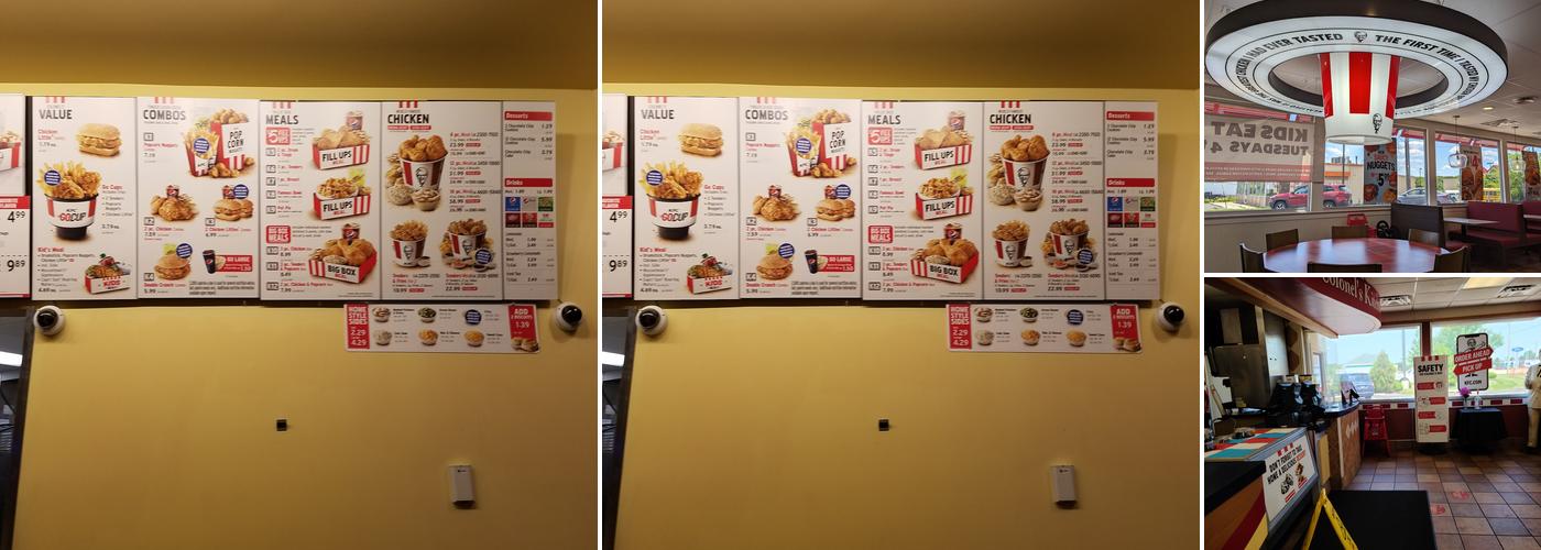 KFC Menu
