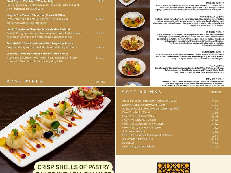 Spice Quarter Menu