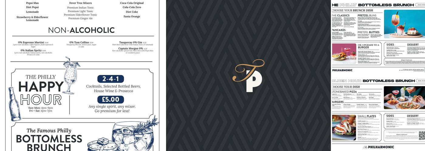 The Philharmonic Menu