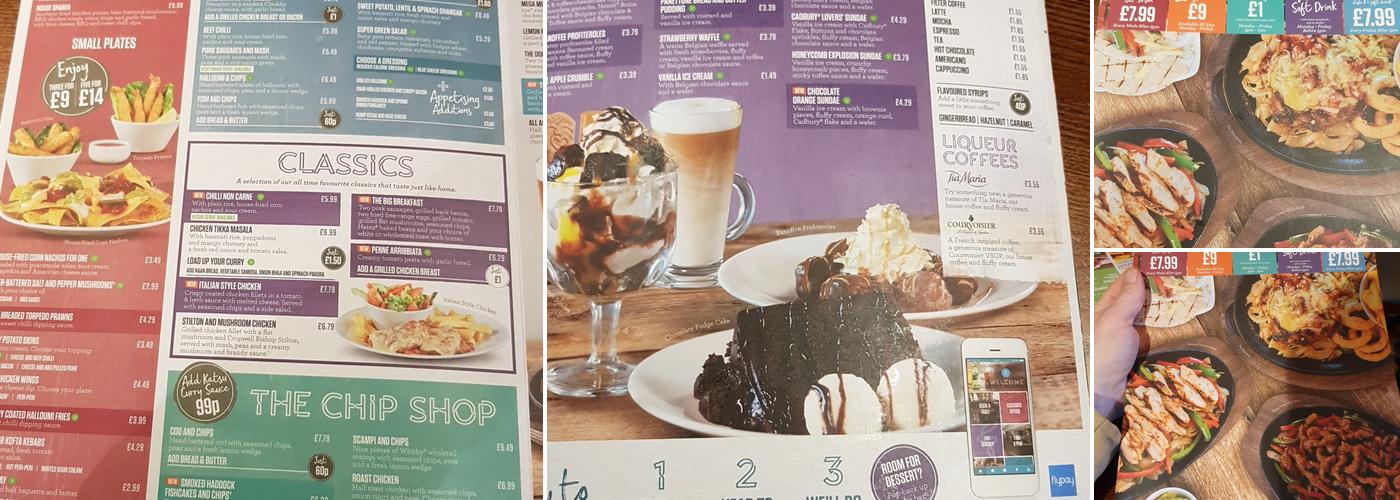 The Nine Giants Menu