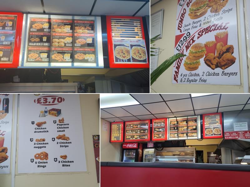 Classic Fried Chicken Menu