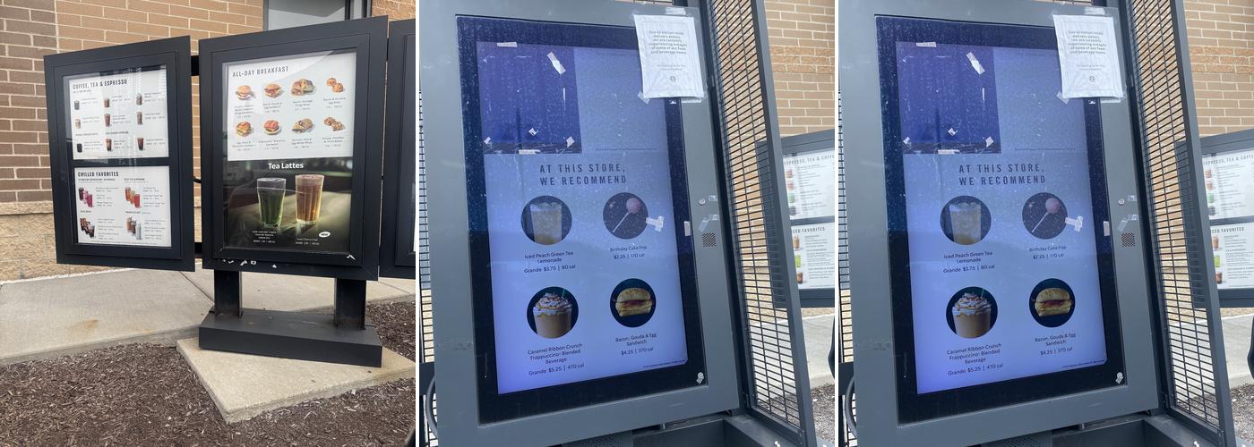 Starbucks Menu
