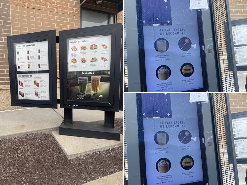 Starbucks Menu