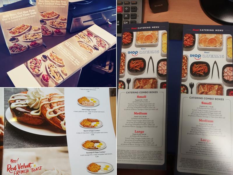 IHOP Menu