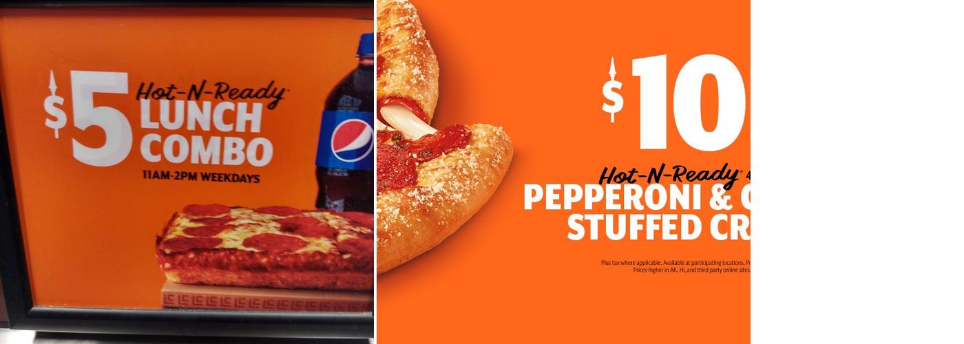 Little Caesars Pizza Menu