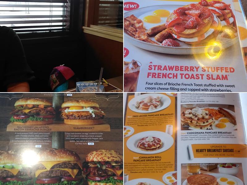Denny's Restaurant Menu