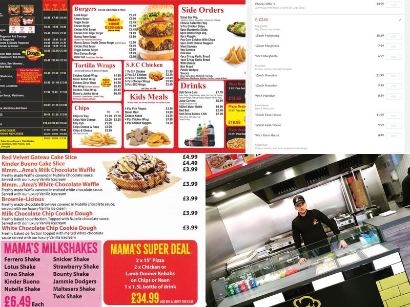 Mama's Food Xpress Menu