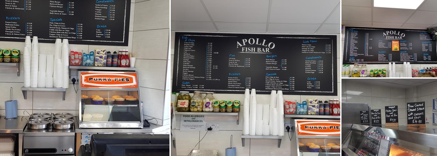 Apollo Fish Bar Menu