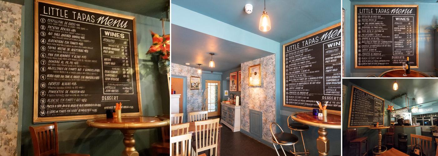 Little Tapas Menu