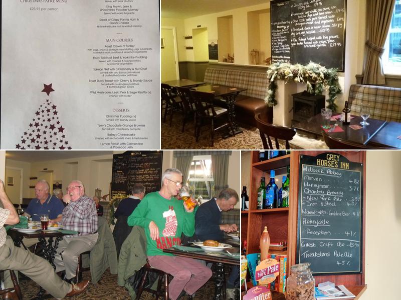 Grey Horses Inn Menu