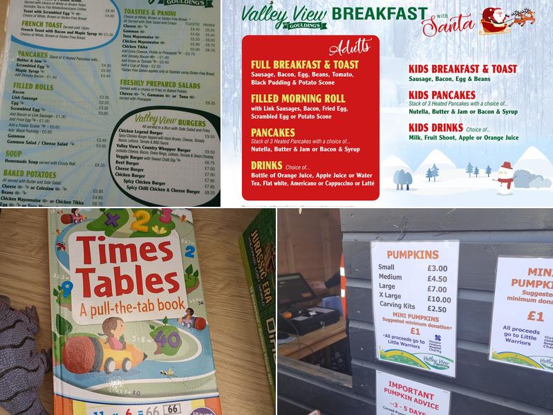 Valley View At Gouldings Menu