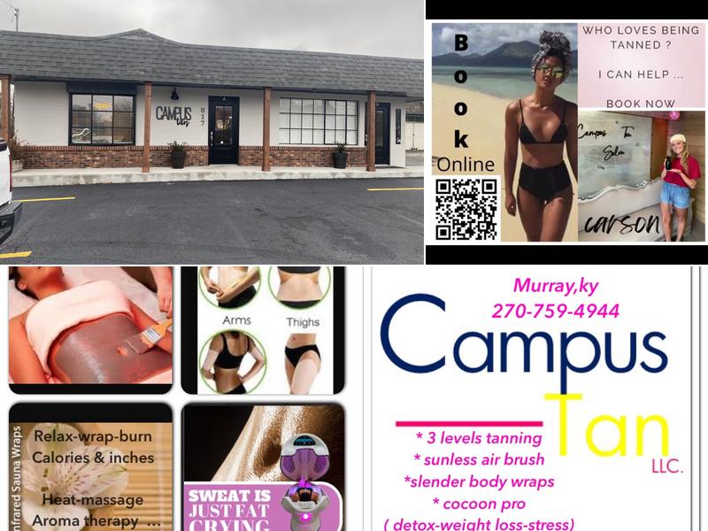 Campus Tan @ 817 Coldwater Rd. Murray, KY.