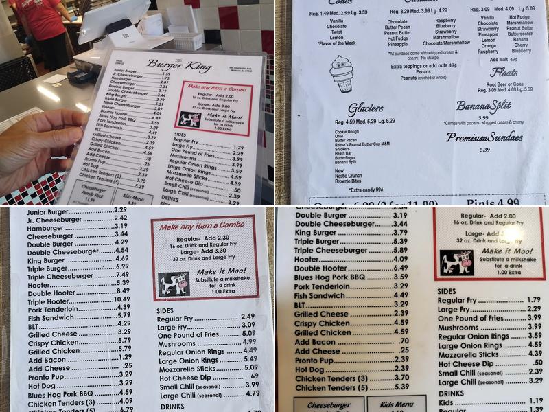 Burger King (Mattoon) Menu