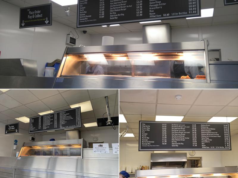 Victoria Hot Spot Menu