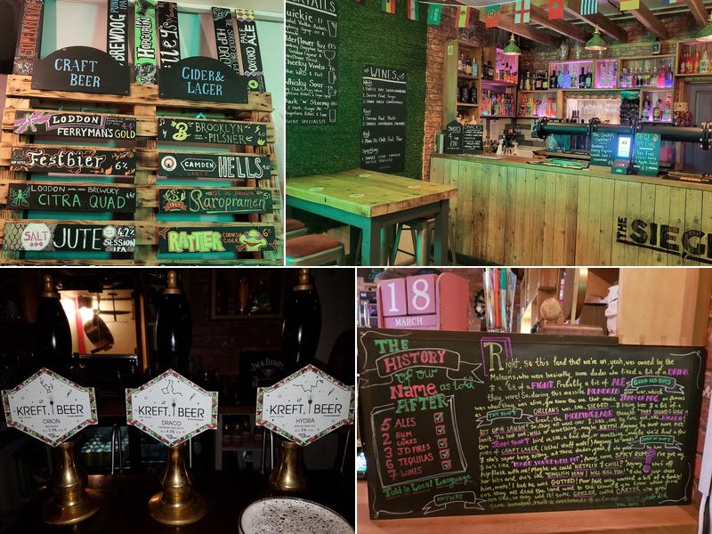 The Siege Of Orleans Menu