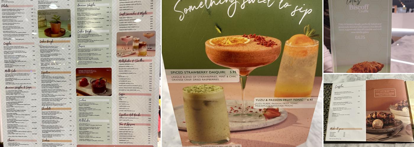 Heavenly Desserts Castleford Menu