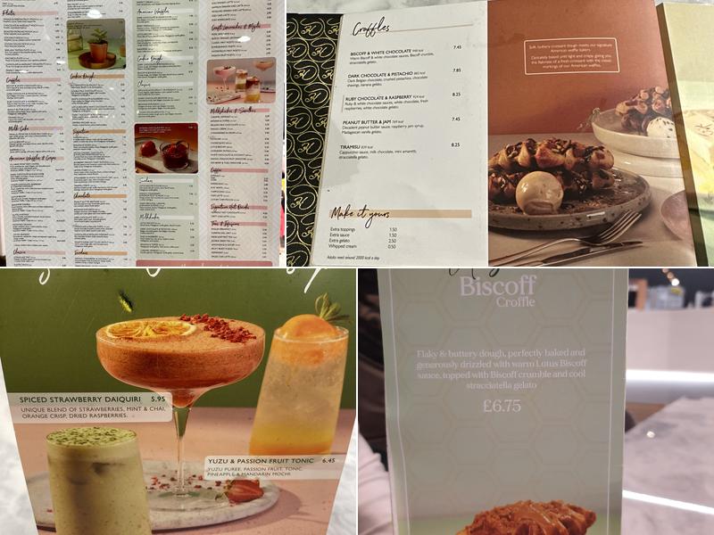 Heavenly Desserts Castleford Menu