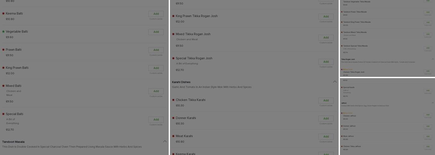 I Love Paradise Pizza Ltd Menu