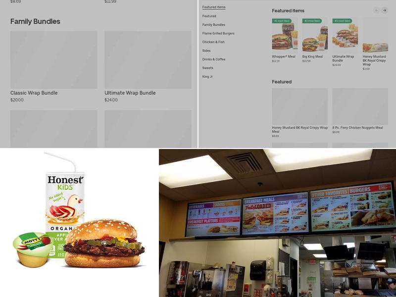 Burger King Menu