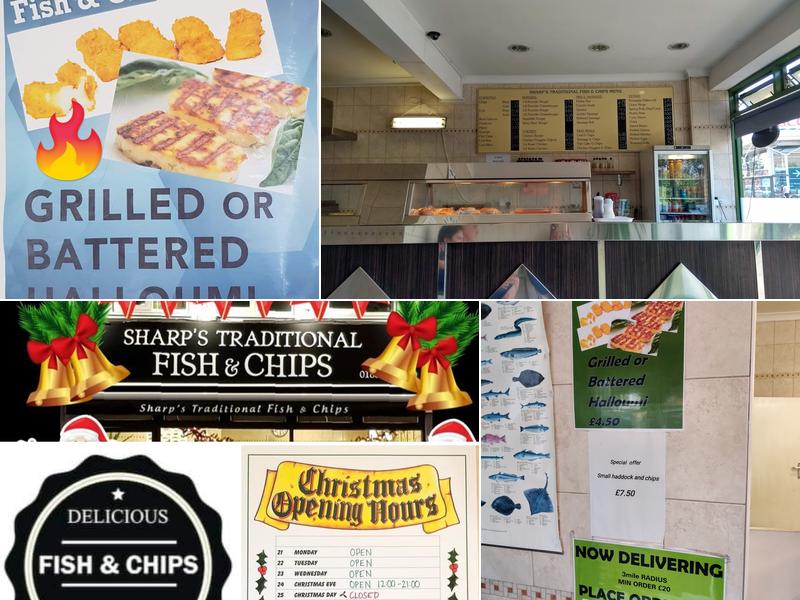 Sharp's Traditional Fish & Chips Menu