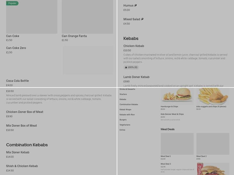 Buzz Kebab - The Best Quality Food Menu