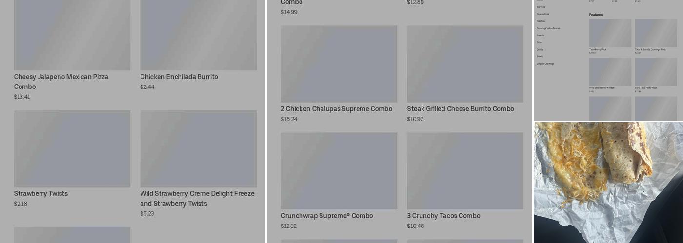 Taco Bell Menu