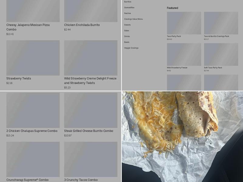 Taco Bell Menu
