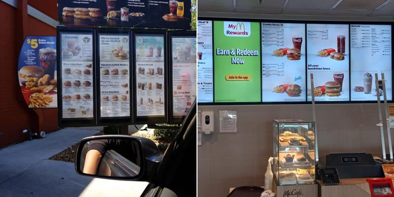 McDonald's Menu