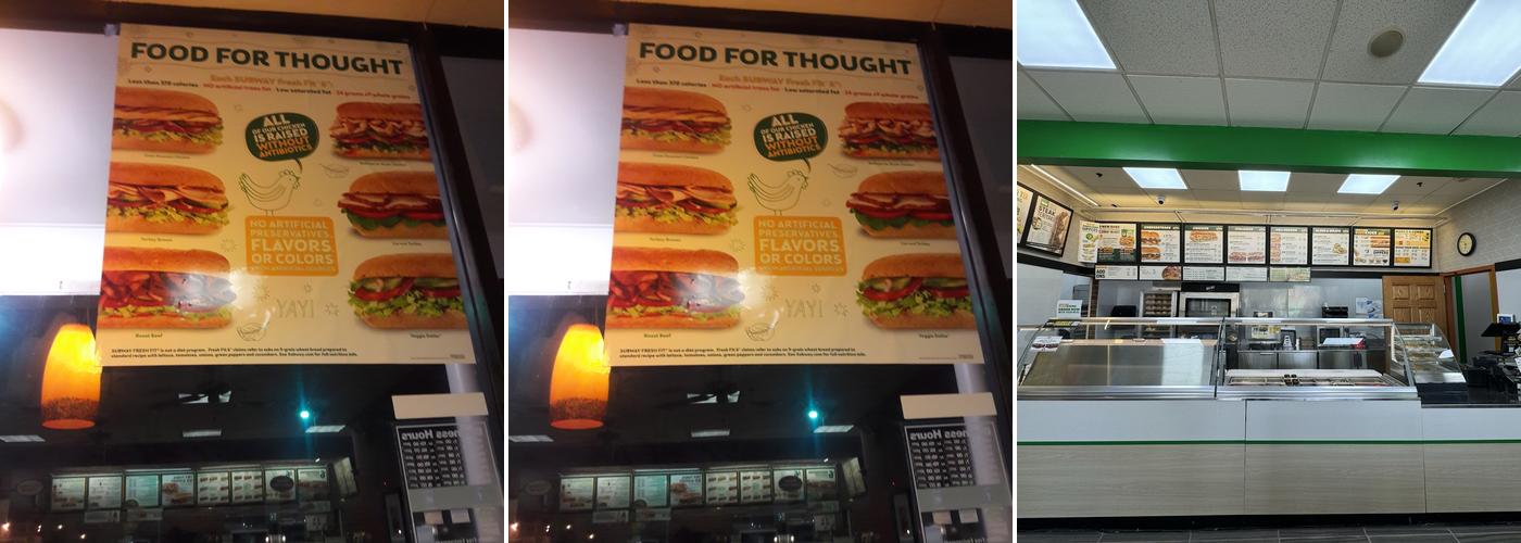 Subway Menu
