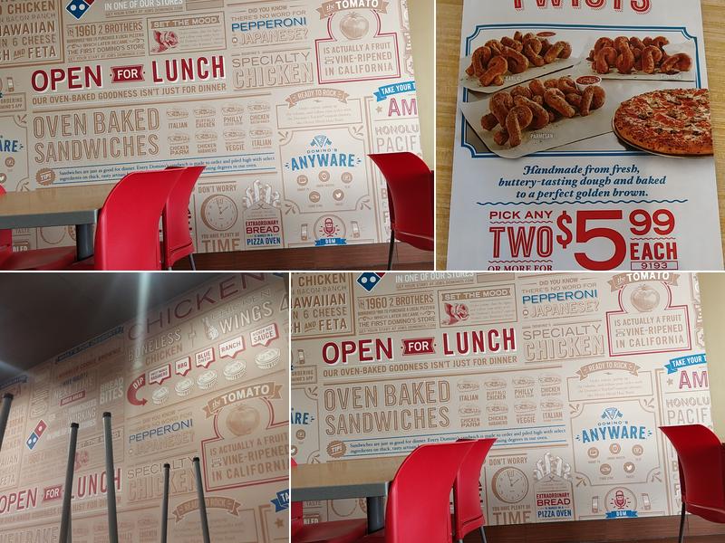Domino's Pizza Menu