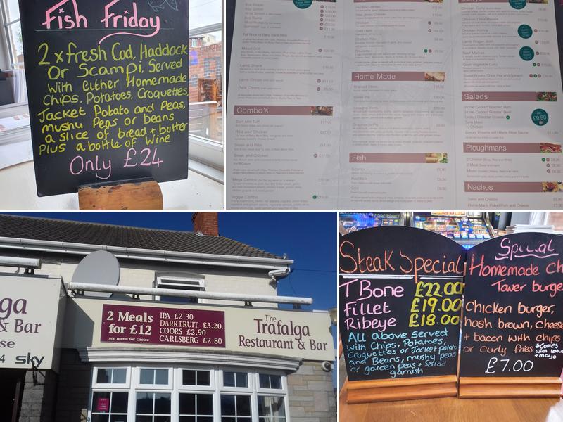Trafalga Inn Menu