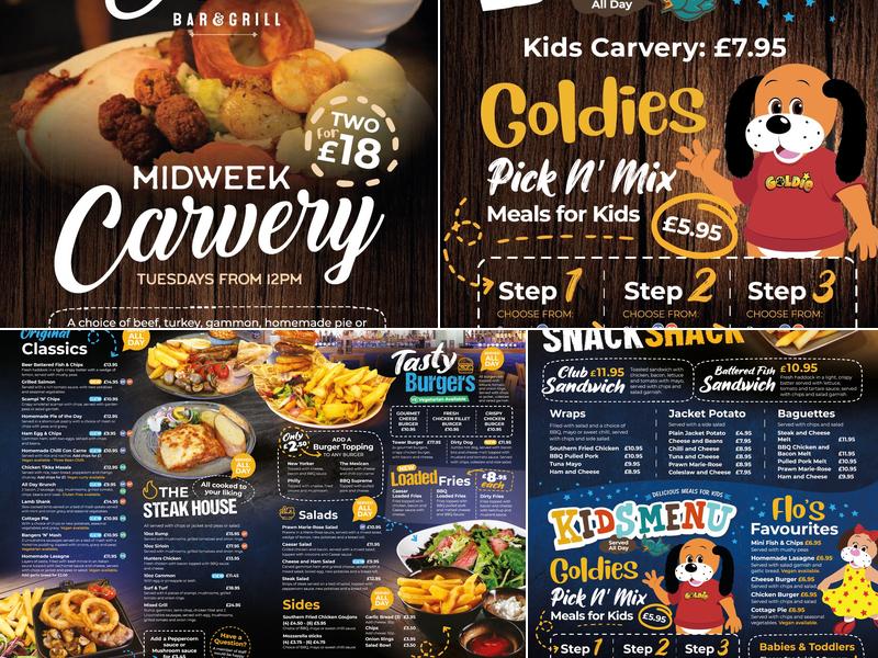 JW's Bar & Grill Menu