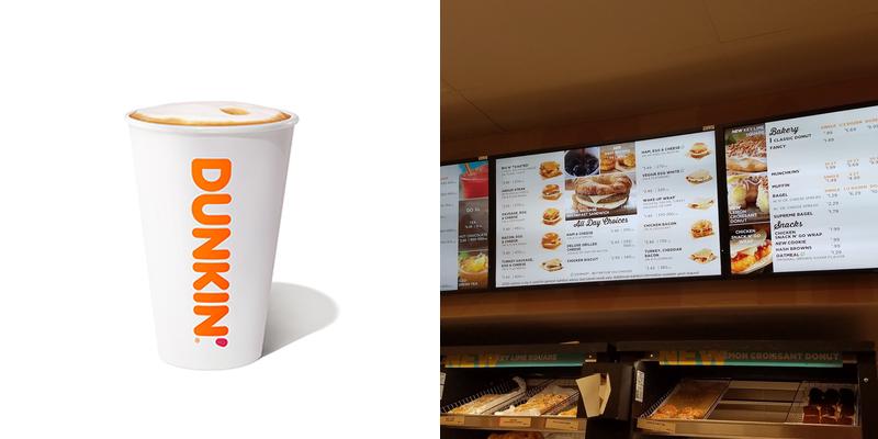 Dunkin' Menu