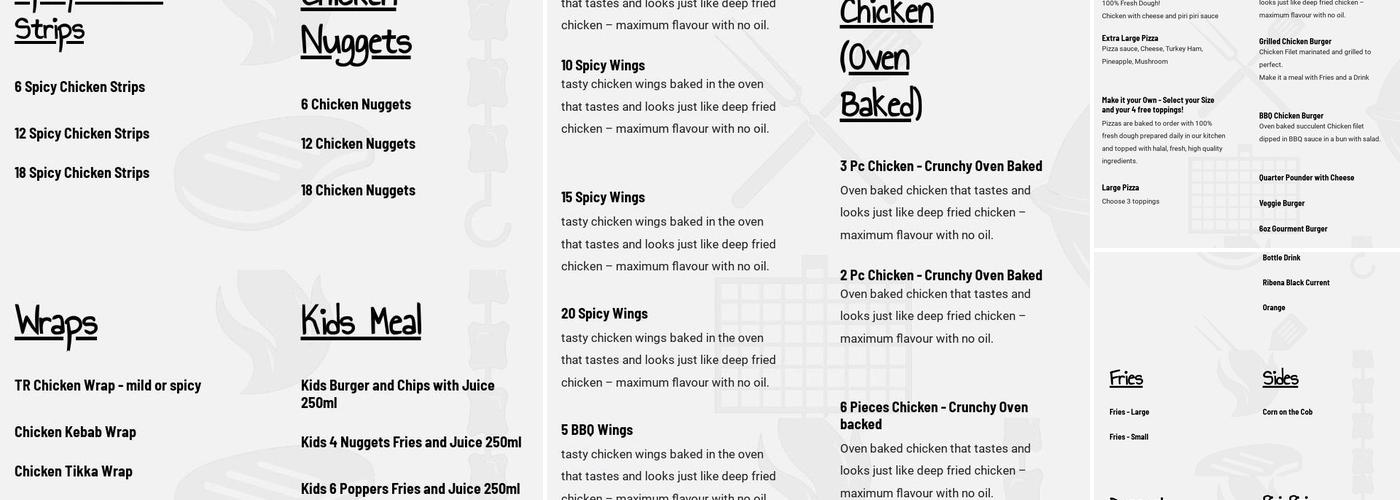 Taste Revelation Menu