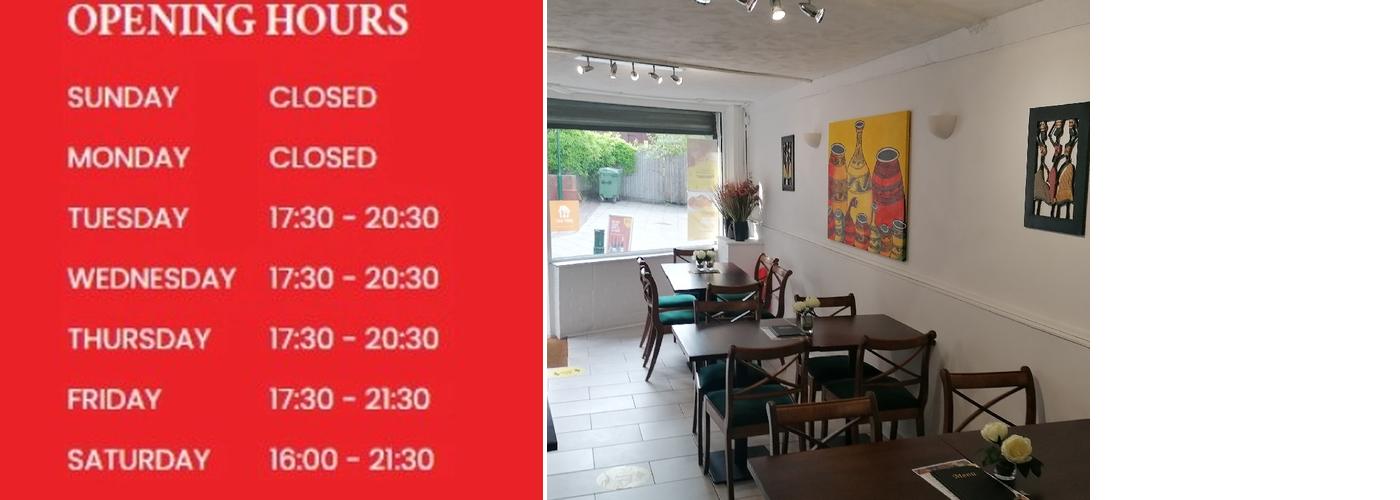 Zamnig Restaurant Medway . A taste of Africa