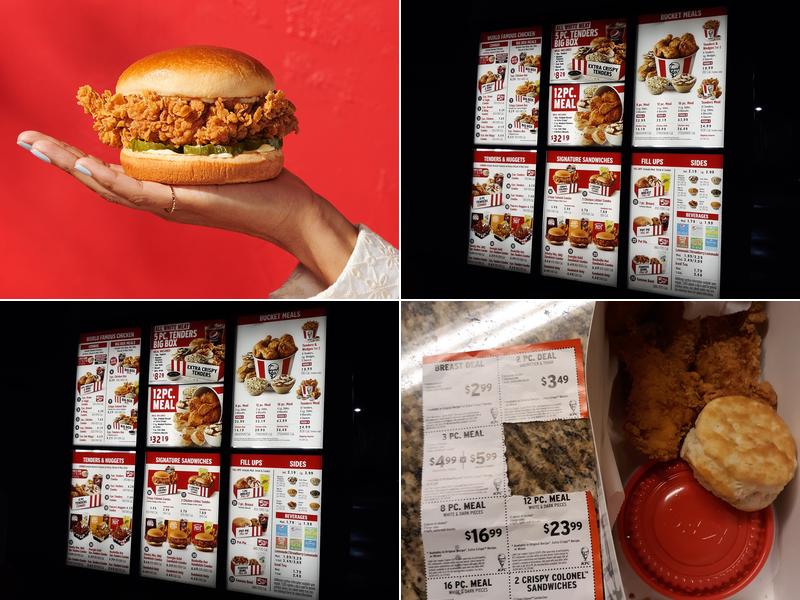 KFC Menu