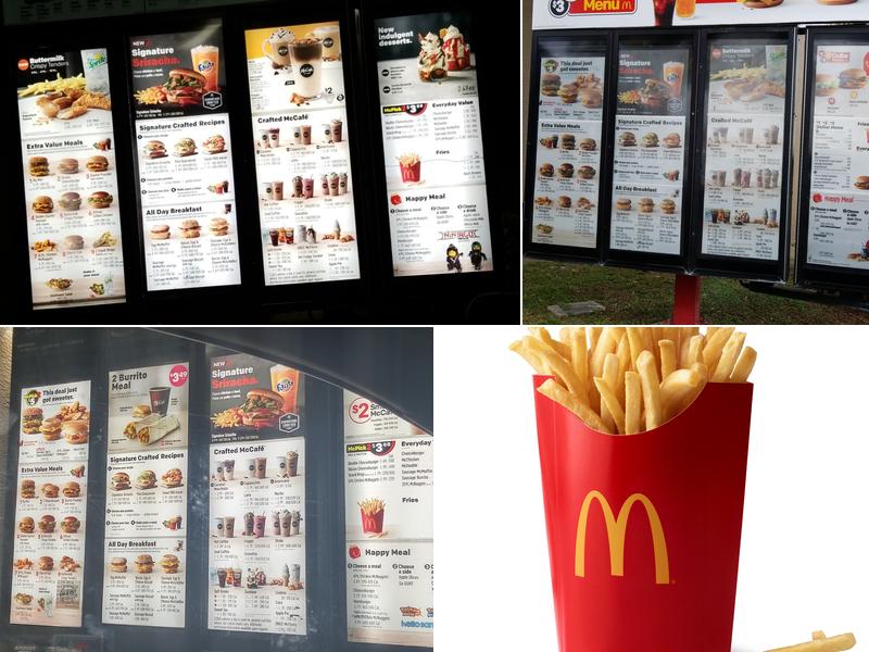 McDonald's Menu