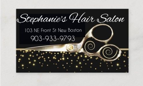 Stephanie's Hair Salon 103 NE Front St, New Boston Texas 75570