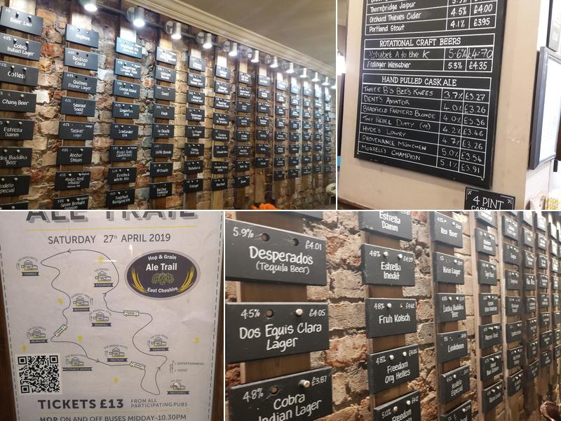 The James Watts Menu