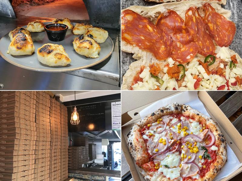 Wood oven pizza neapolitan