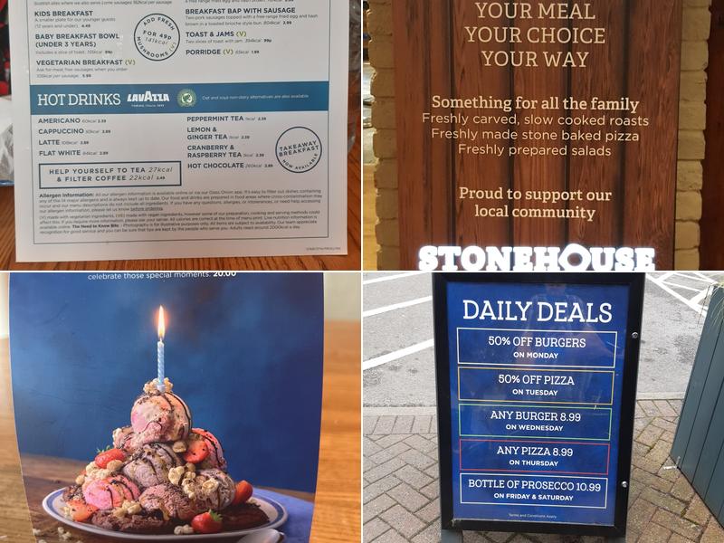 The Micker Brook Menu