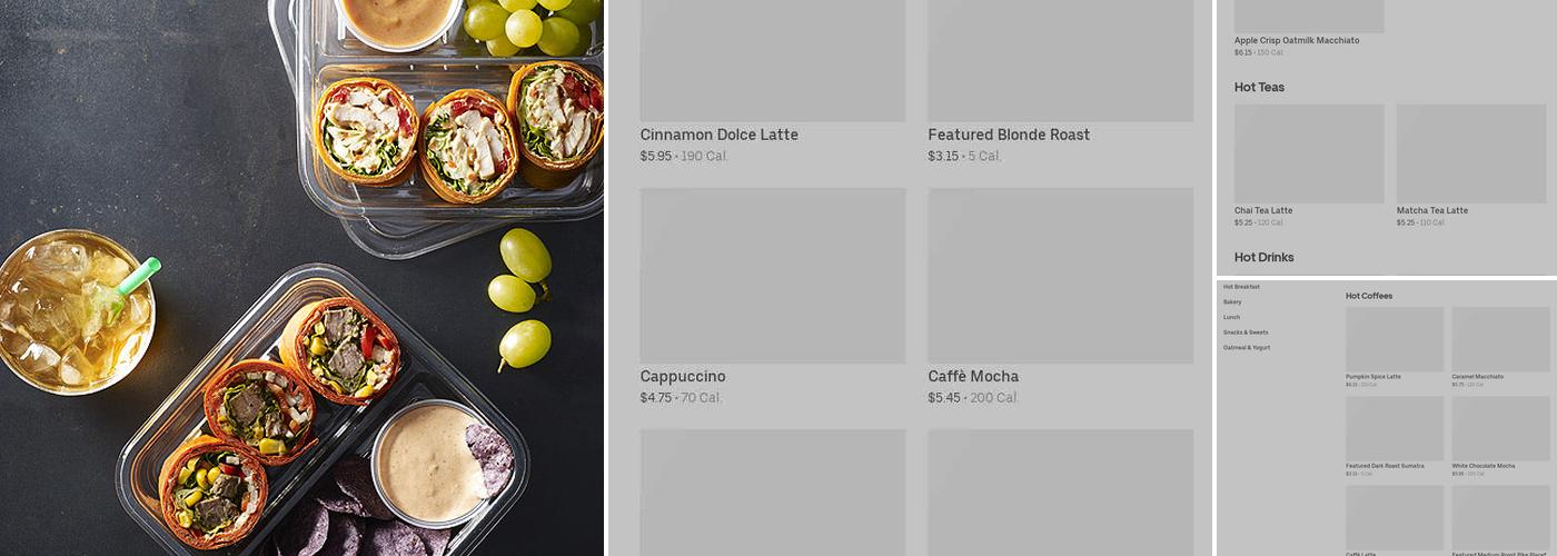 Starbucks Coffee Company Menu