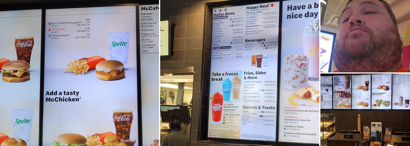 McDonald's Menu